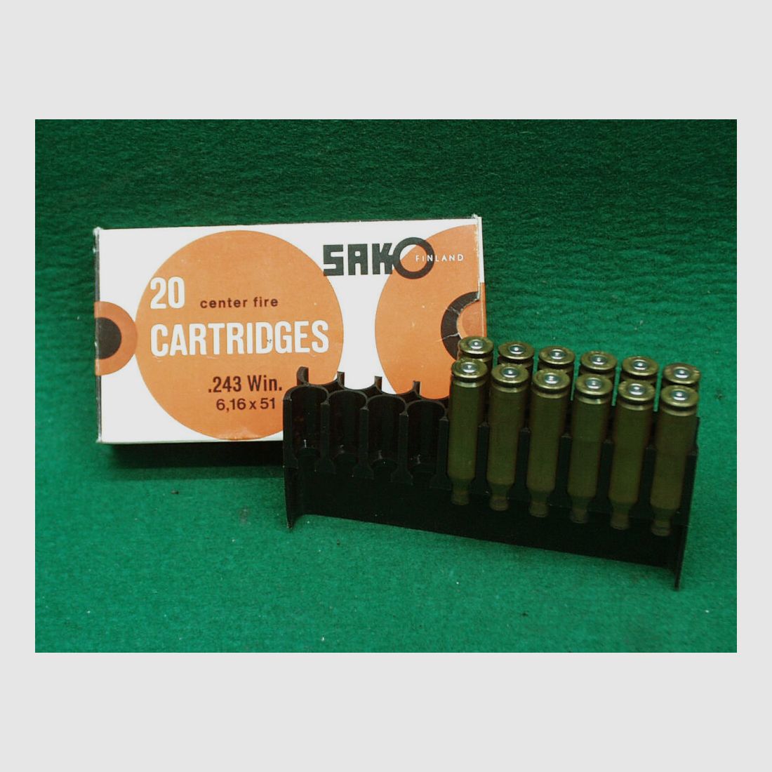 SAKO bossoli .243 Win, usati