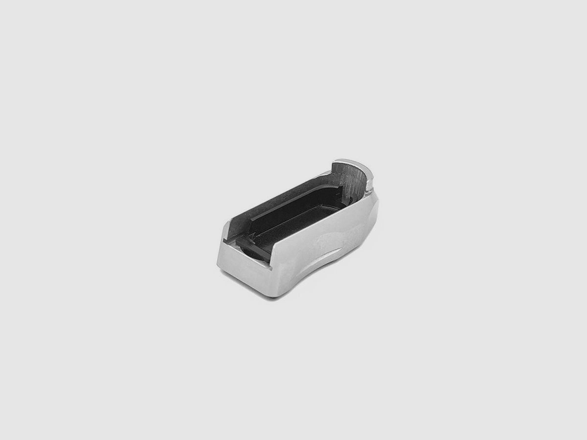 M-Arms Magazin Single Stack Basisplatte für 1911 9mm, Farbe: Schwarz, Bild 3 von 3