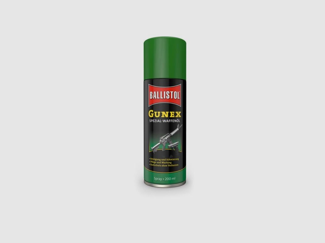 BALLISTOL KLEVER GUNEX OLIE VOOR VUURWAPENS ROVERSCHERMING 200 ML