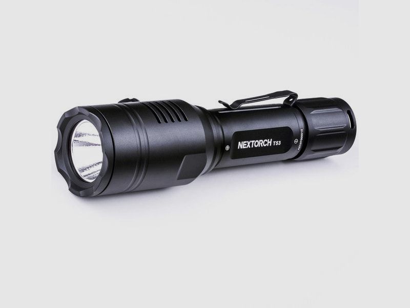 NEXTORCH T53 Set – Lampe de Poche de Chasse Tri-Color (Blanc/Vert/Rouge) incl. Batterie, Interrupteur à Câble & Support