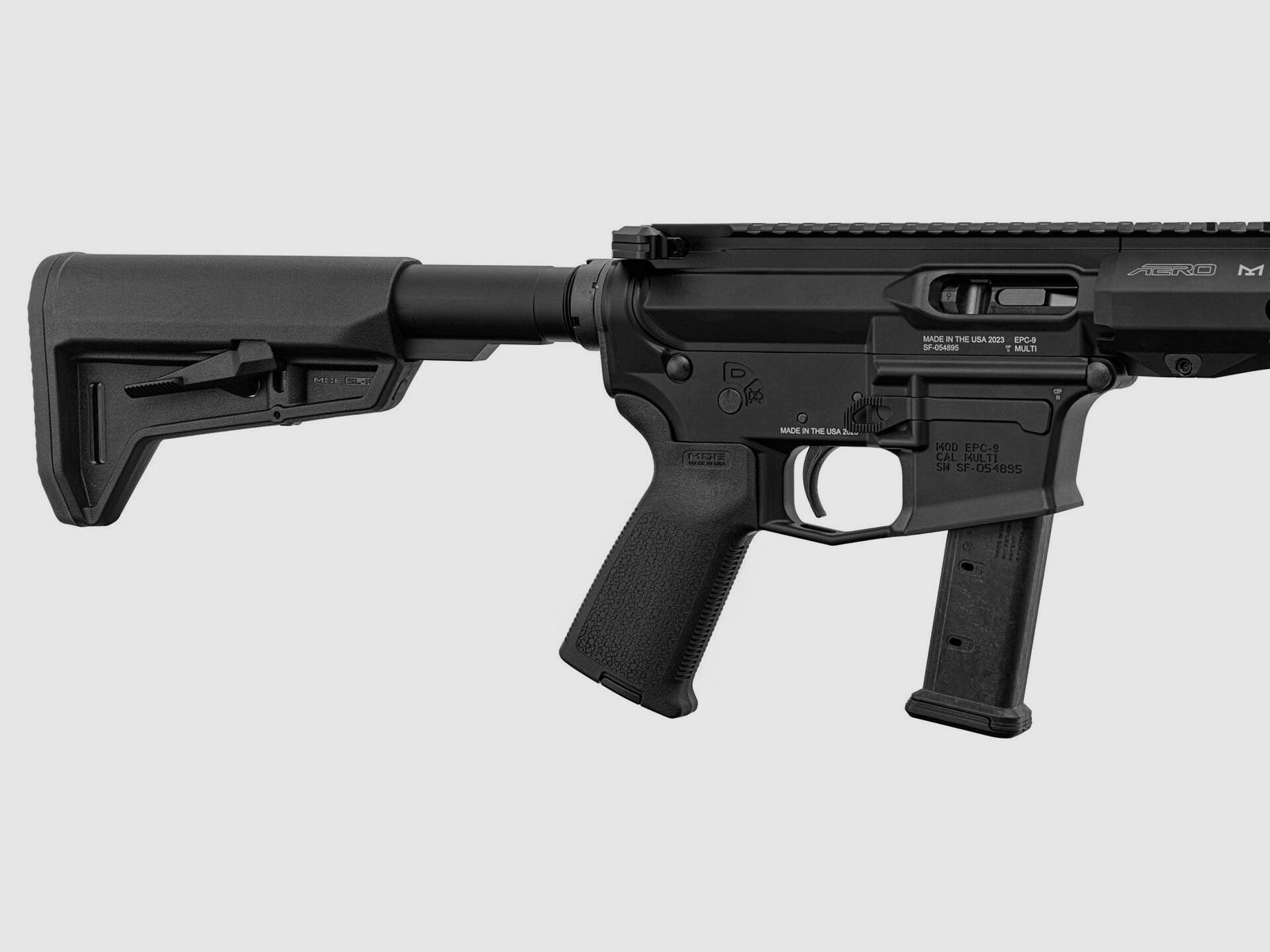 Paket Selbstladebüchse AR9 Aero Precision + Rotpunktvisier + Montage, Bild 3 von 13