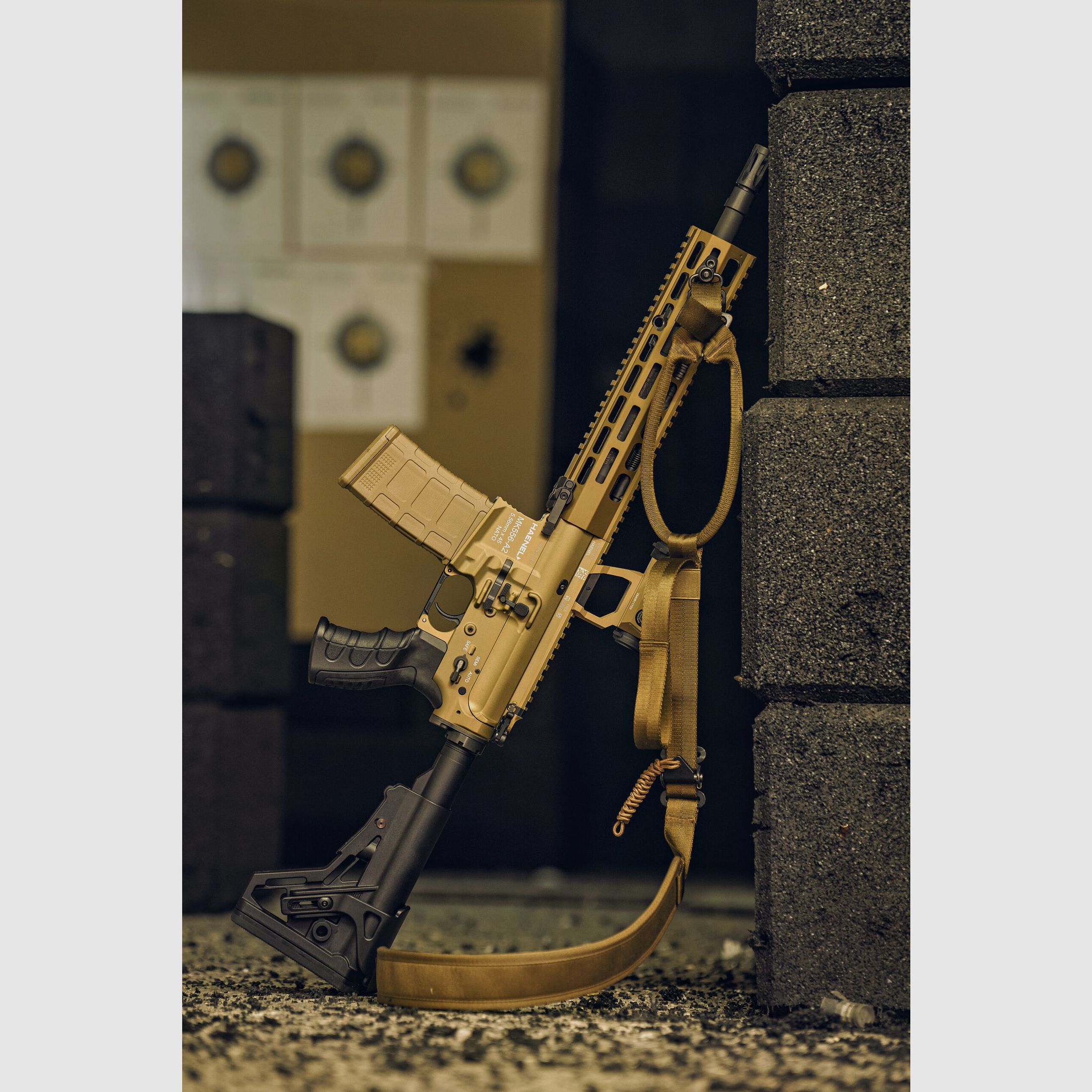 Coreclock DH24 Taktischer Gewehrriemen Coyote H&K Hacken, Bild 2 von 5