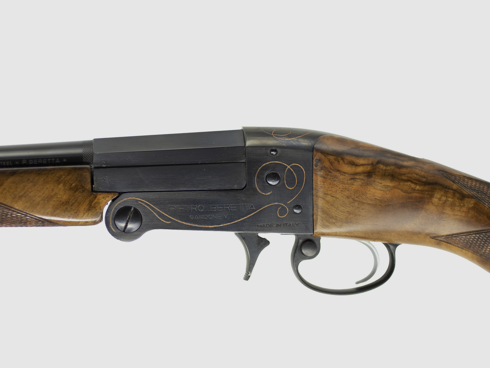 BERETTA 412 Kal. 32 – Extra Holz – Eingravierter Rahmen, Bild 13 von 15
