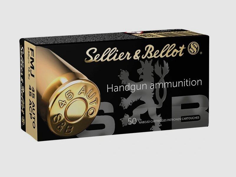 S&B .45ACP FMJ 230grs. 50St