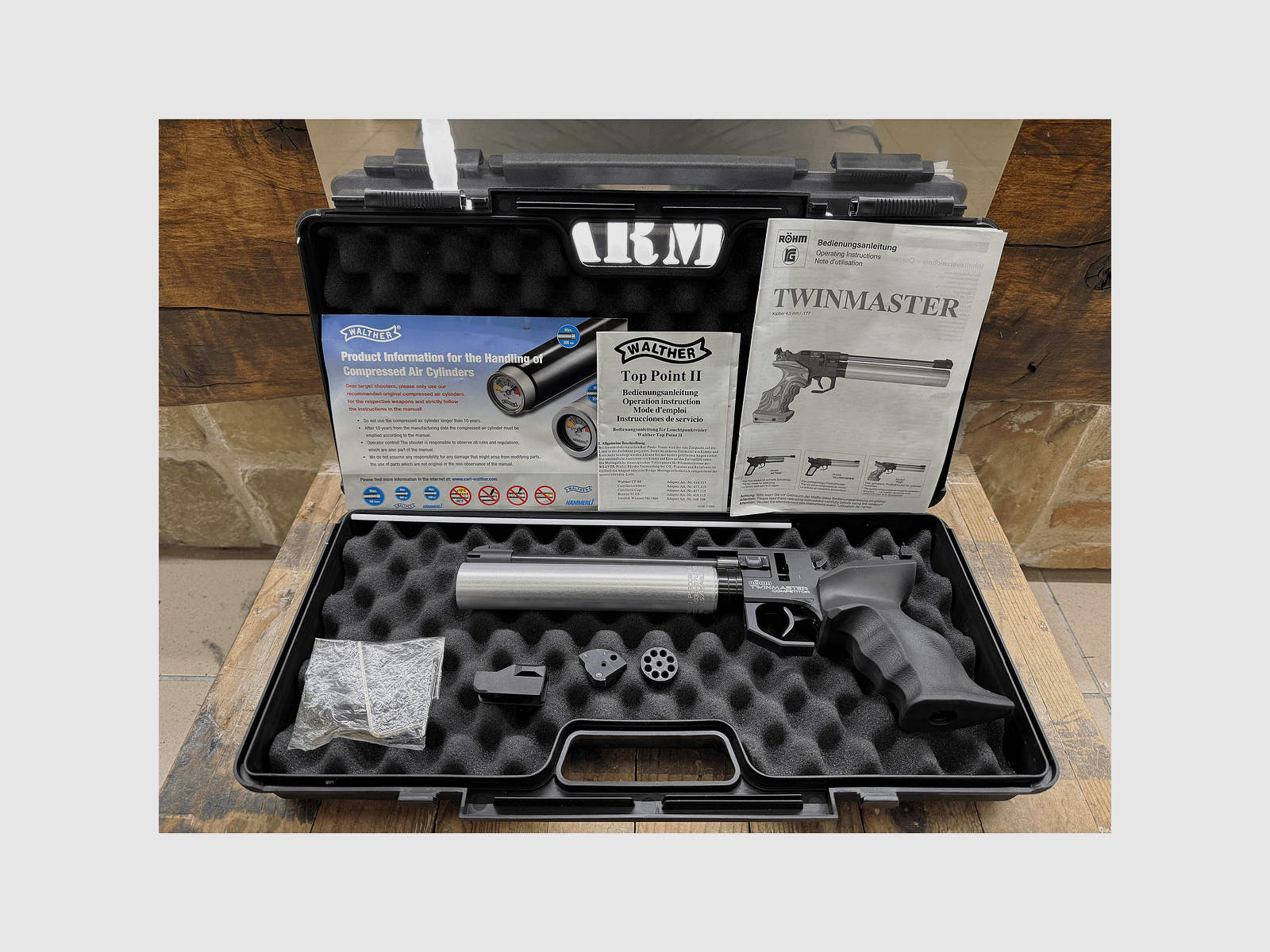 USATO – PISTOLA – RÖHM – TWINMASTER COMPETITOR cal. 4.5mm, immagine 6 di 6