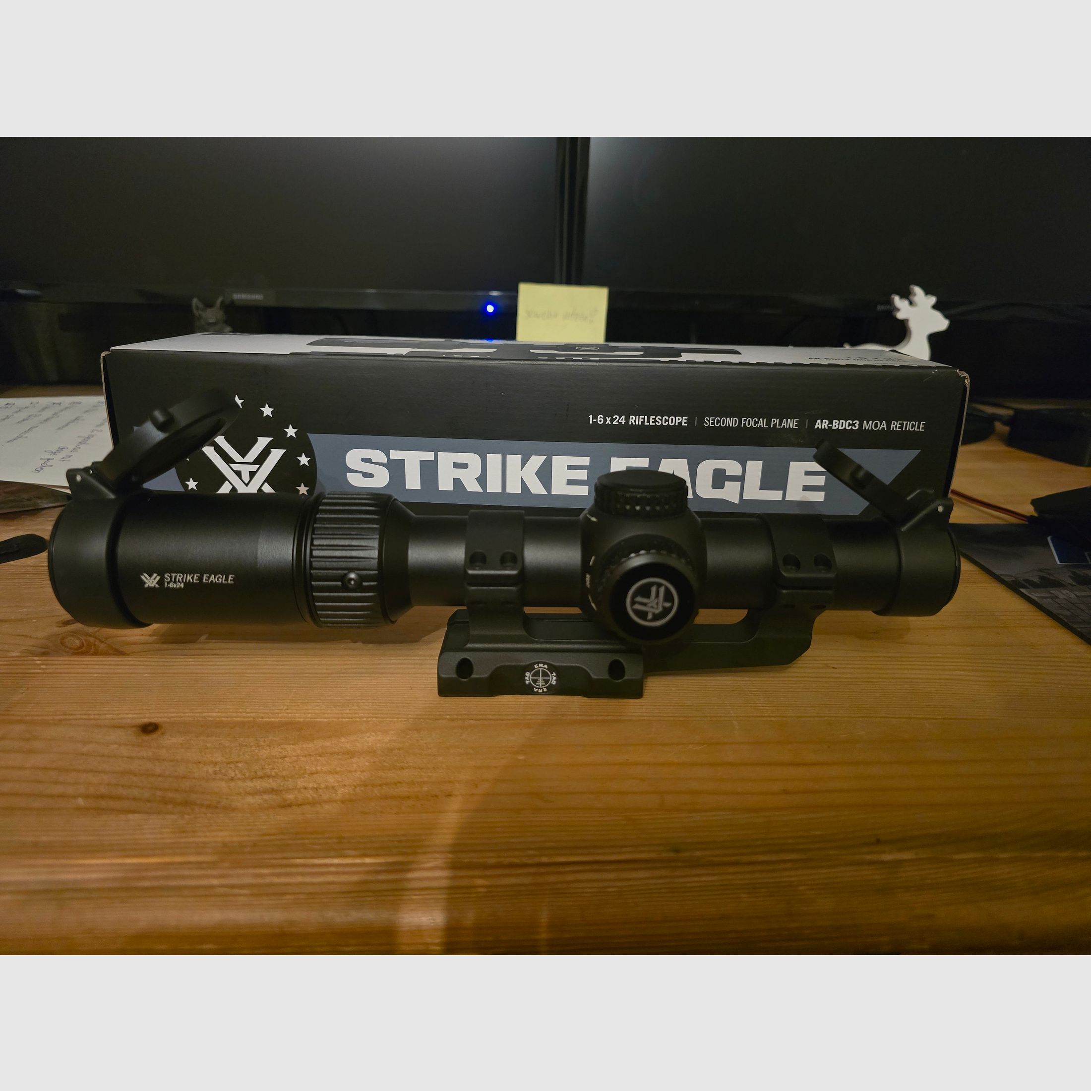 Vortex Strike Eagle+FlipUp's inkl EraTac Montage