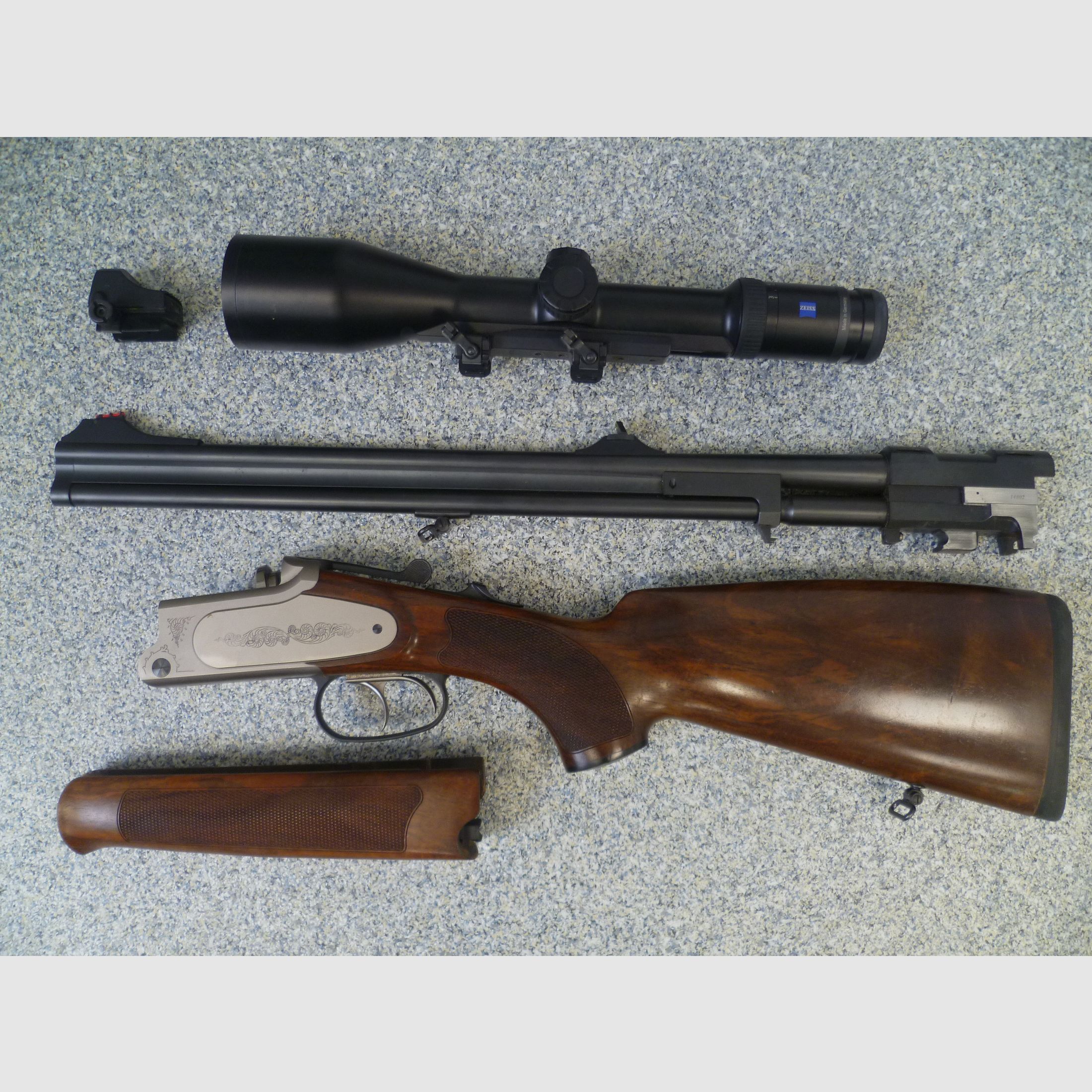 BDB Merkel B3  .30 R Blaser mit Zeiss Victory HT und Docter-Sight