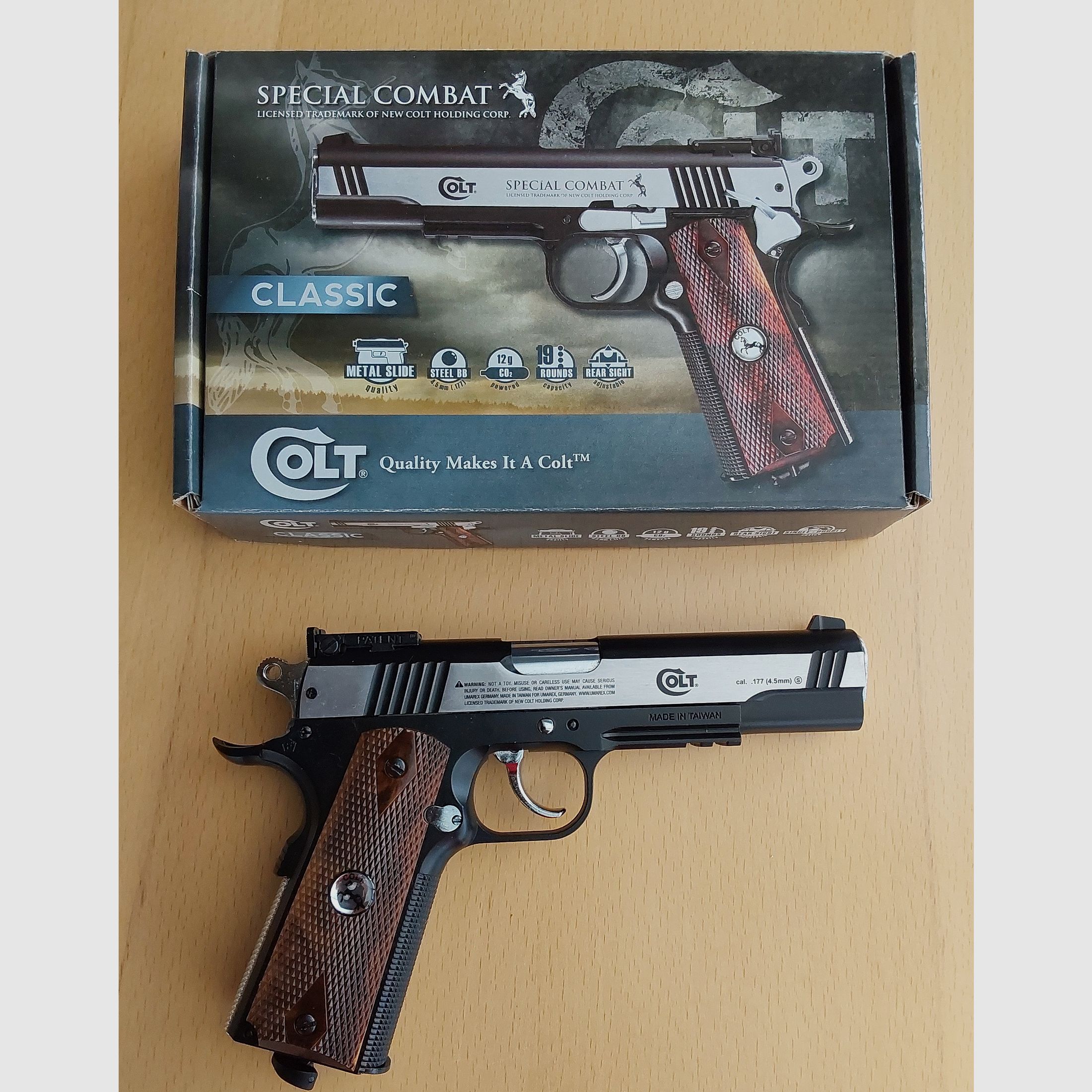 COLT SPECIAL COMBAT   Co2   4,5mm