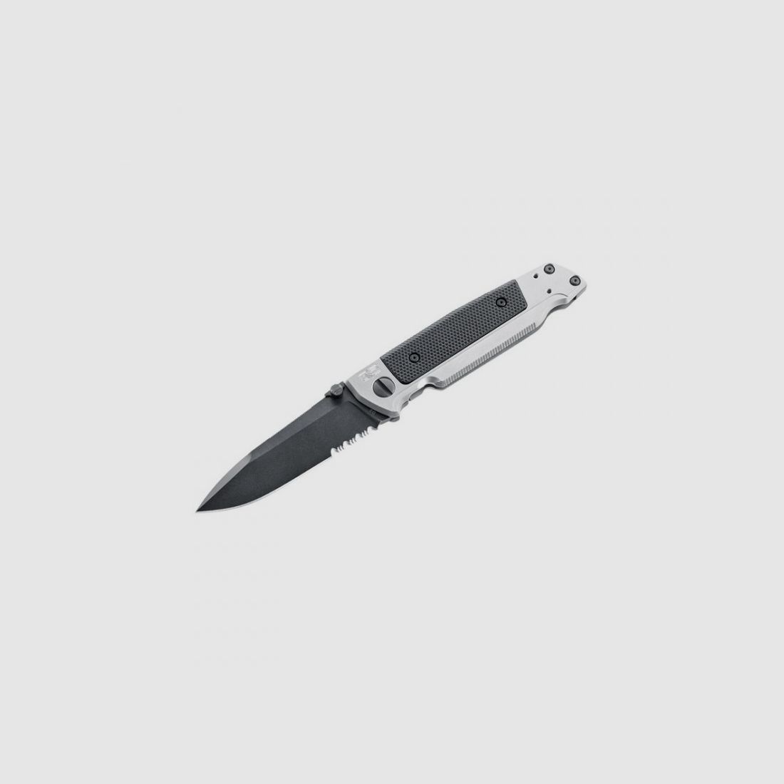 Klappmesser Walther Q5 Stahlrahmen - schwarz gezahnt