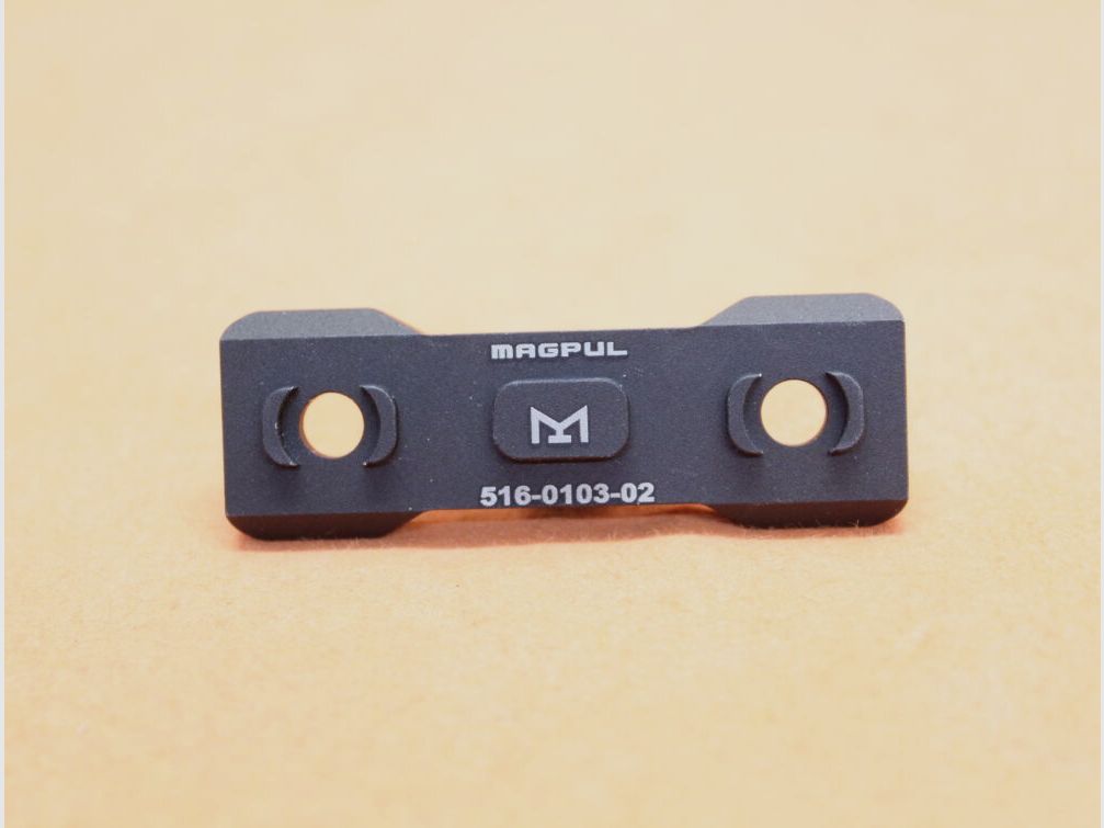 Magpul Magpul M-LOK Bipod Mount Zweibeinadapter Typ Harris (MAG609-BLK) Alu schwarz mit Riemenöse