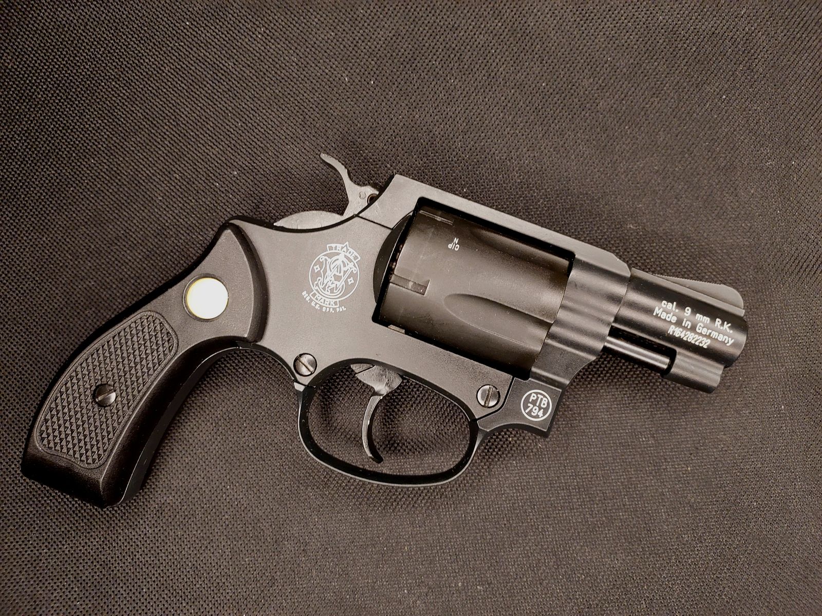 Smith & Wesson Chiefs Special Schreckschussrevolver Kal. 9mm R.K. brüniert (PTB 794)