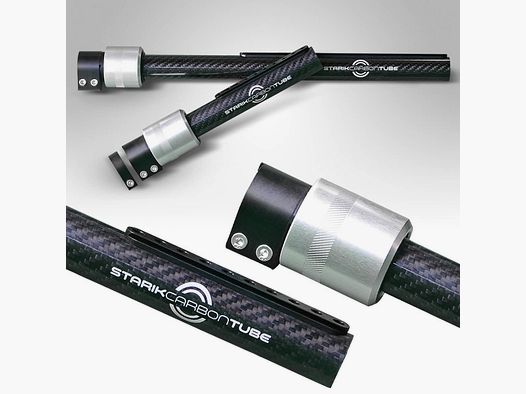 STARIK Prolongador CARBON TUBE – walther – largo-32cm-aprox – plateado