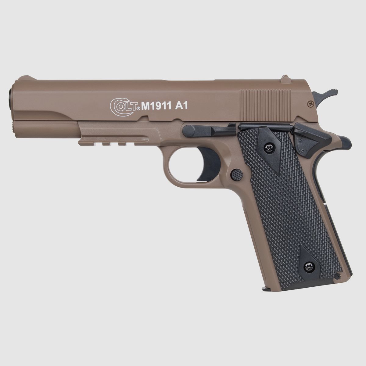Colt 1911 A1 H.P.A. Tan 6mm - Airsoft Federdruck < 0,5 Joule