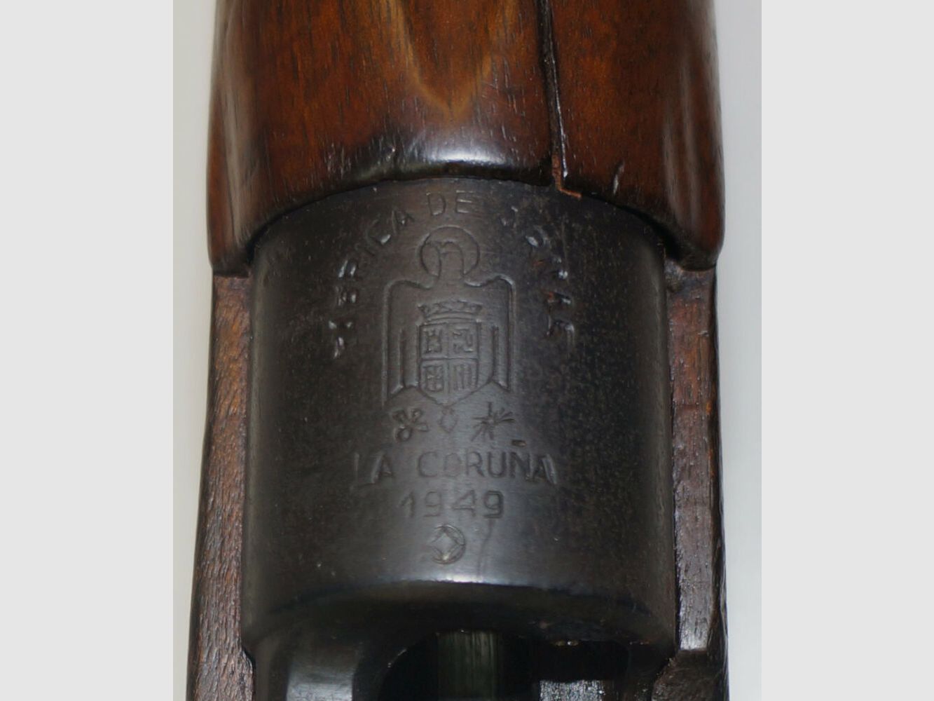 La Coruna Repetierbüchse La Coruna Mod.98/43, calibro 8x57IS, FABRICA DE ARMS-produzione del 1949, numero di serie.
