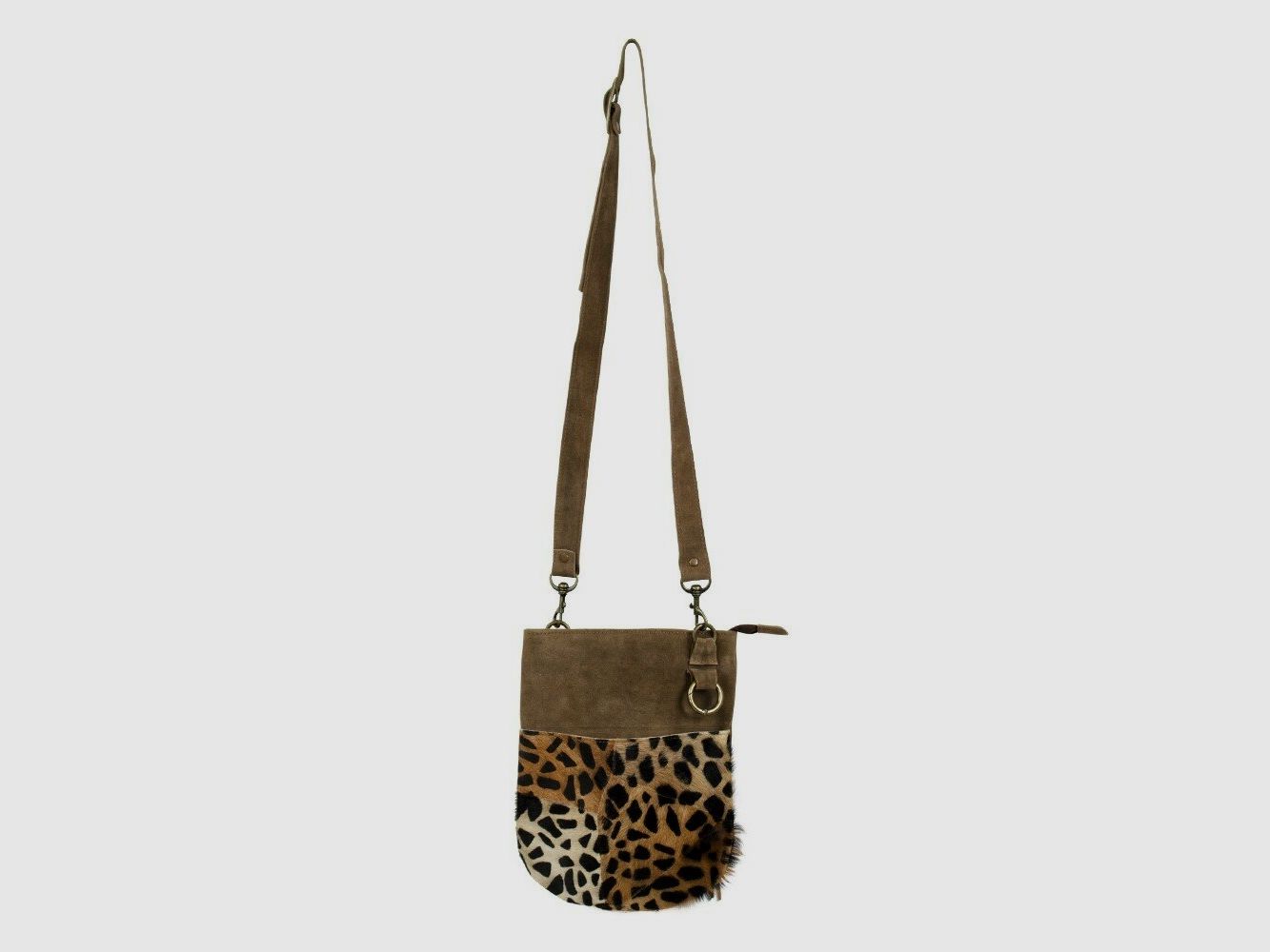 Borse Lovergreen e tappeti e zerbini con motivo borsa a mano in pelle di leopardo