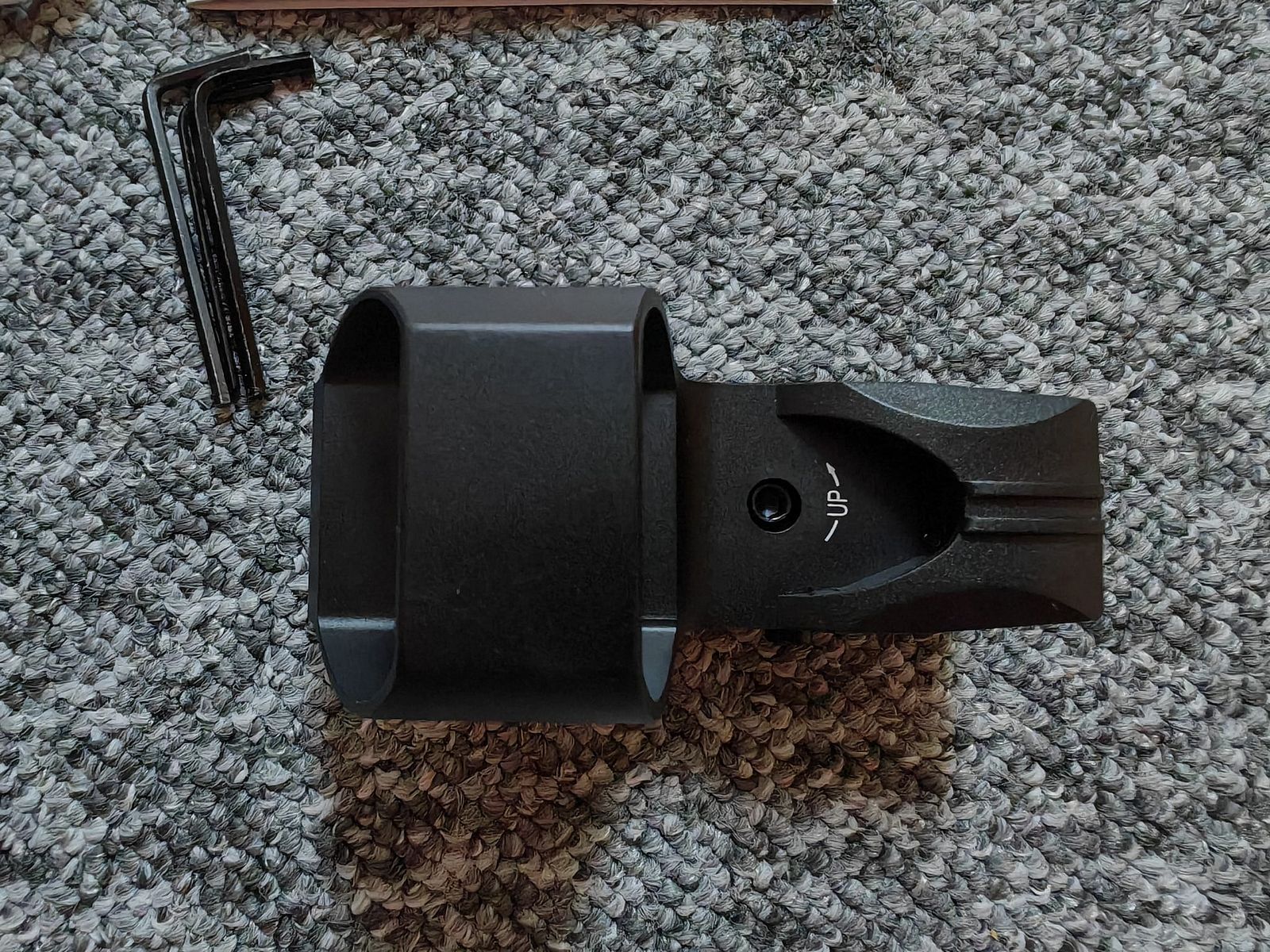 CVLIFE FoxSpook Red Dot Rotpunkt Visier 1x28x40mm | Schwarz | mit Akku per USB Anschluss aufladbar | NEU