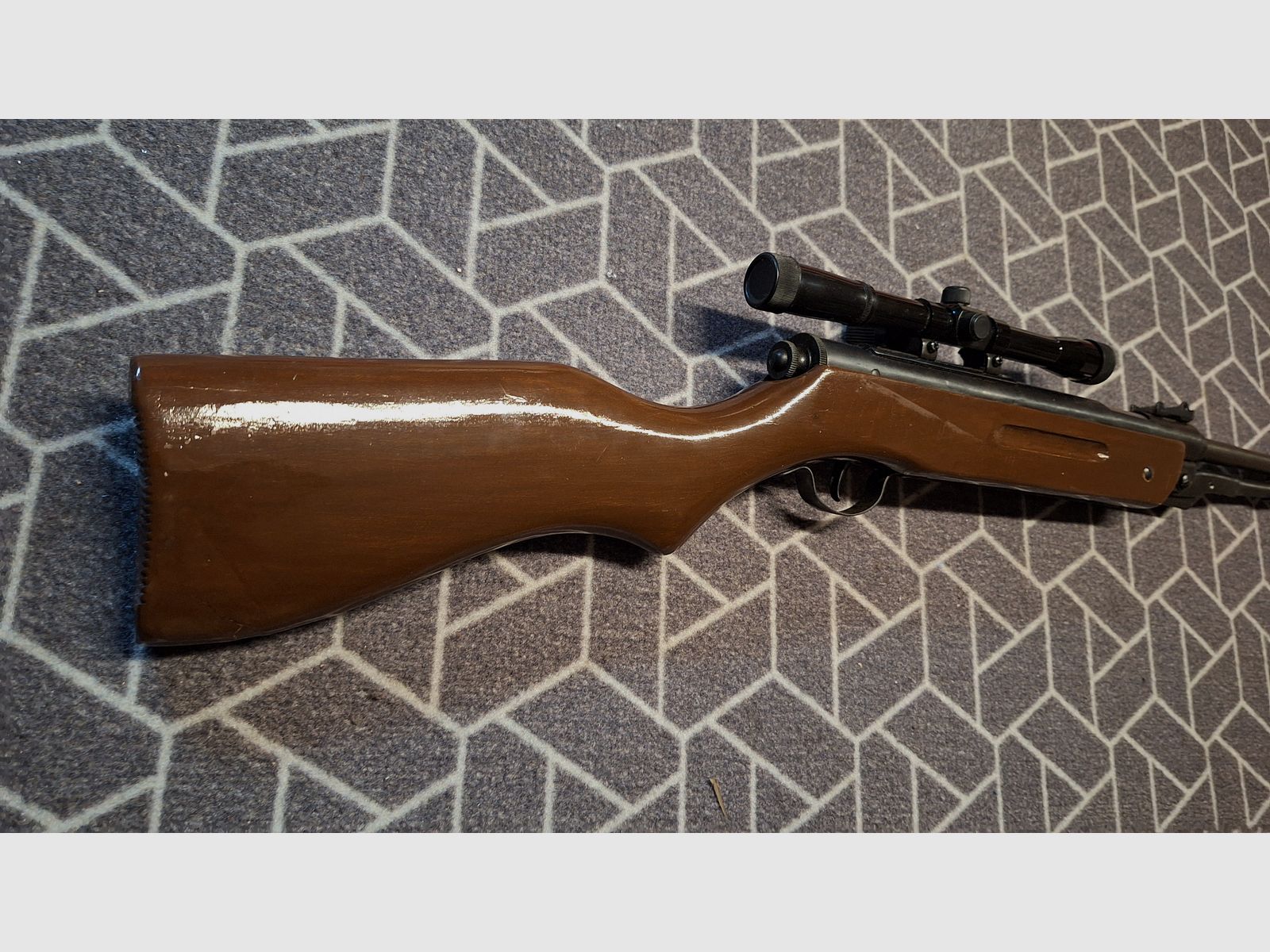 Carabina de aire comprimido Umarex Modelo 65D de palanca inferior ¡Como nueva!