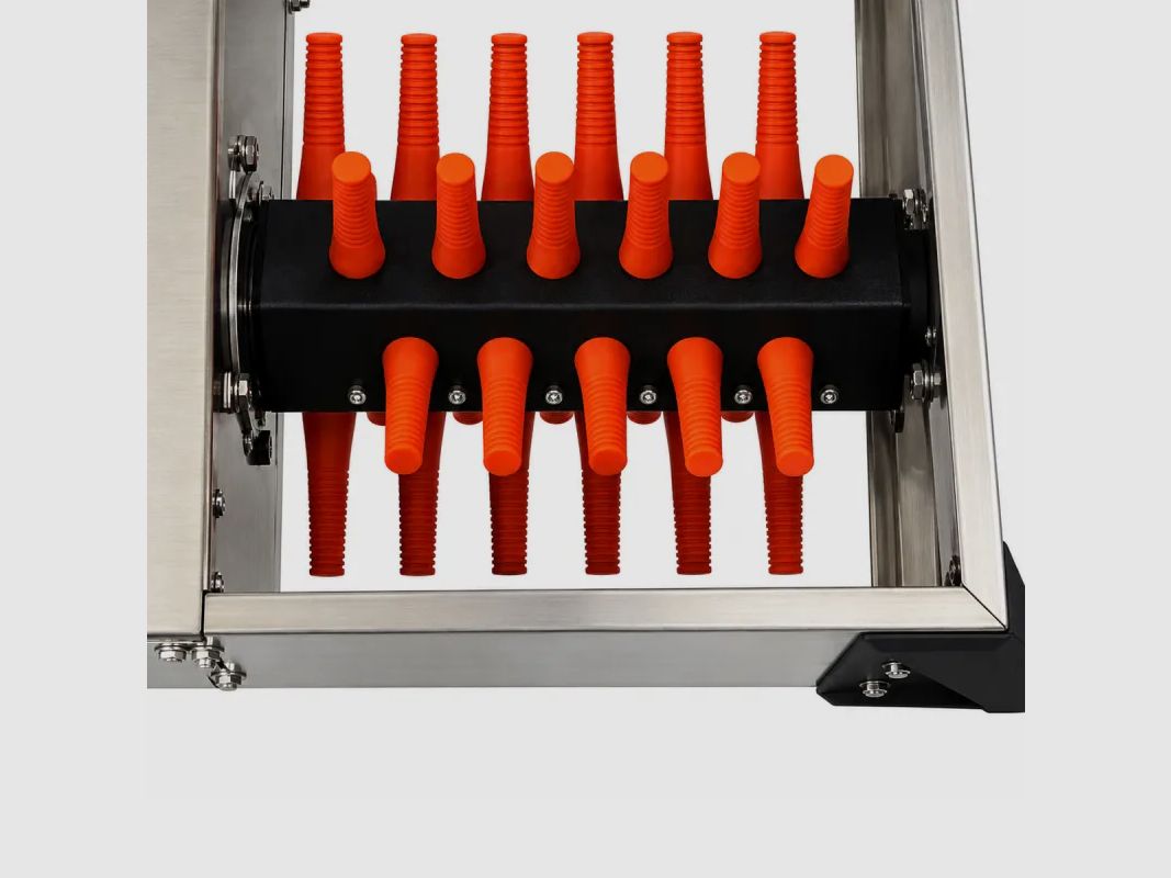 Plumeuse humide Olba à 30 doigts, cylindre en polyamide, image 3 sur 8