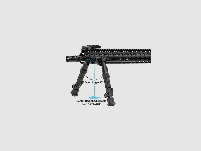 Recon Flex Bipod Keymod, afbeelding 17 van 21