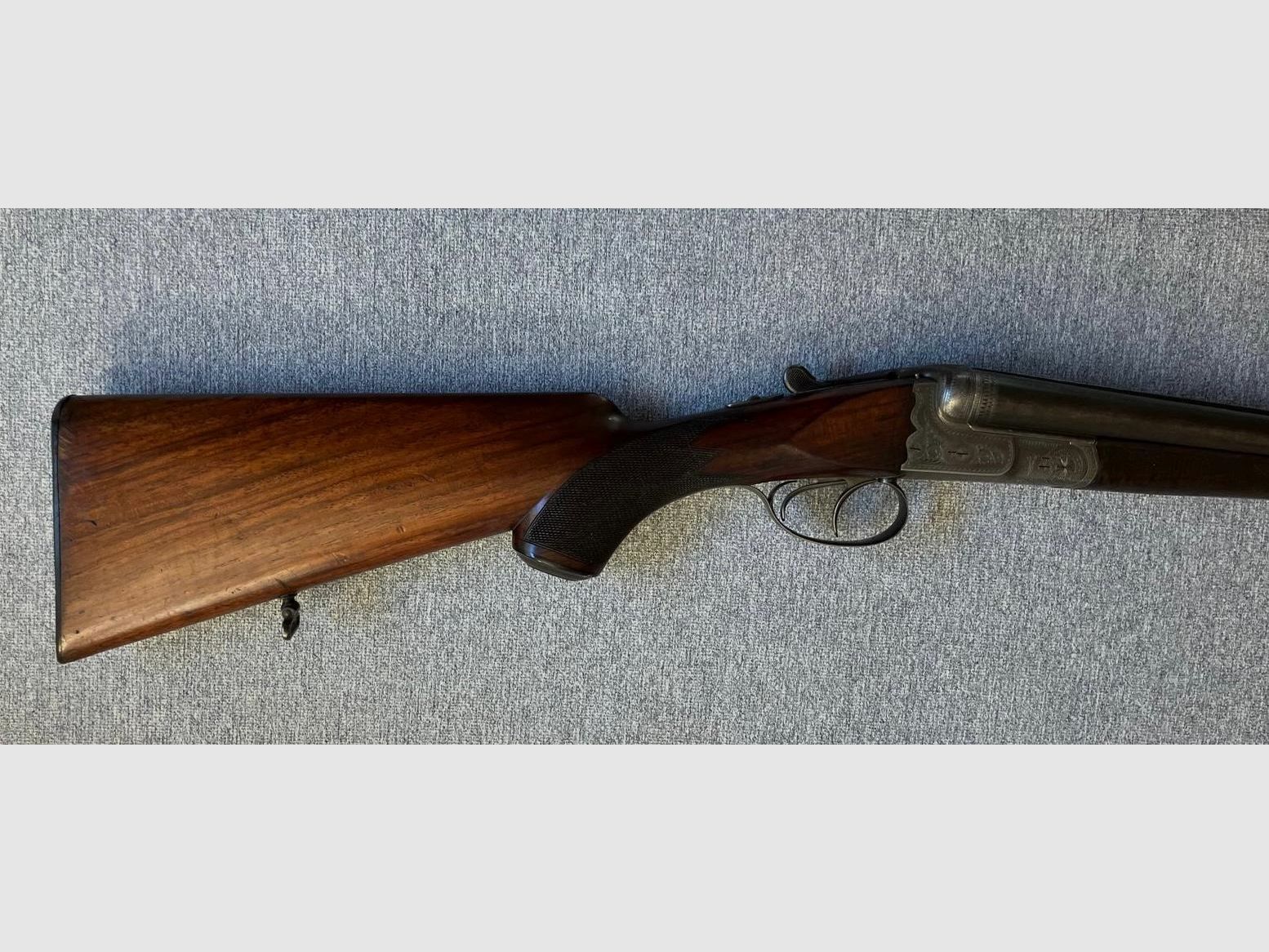 Wunderschöne Sempert & Krieghoff Doppelflinte/Querflinte Kaliber 16 absolute Rarität Selten 100 Jahre TOP