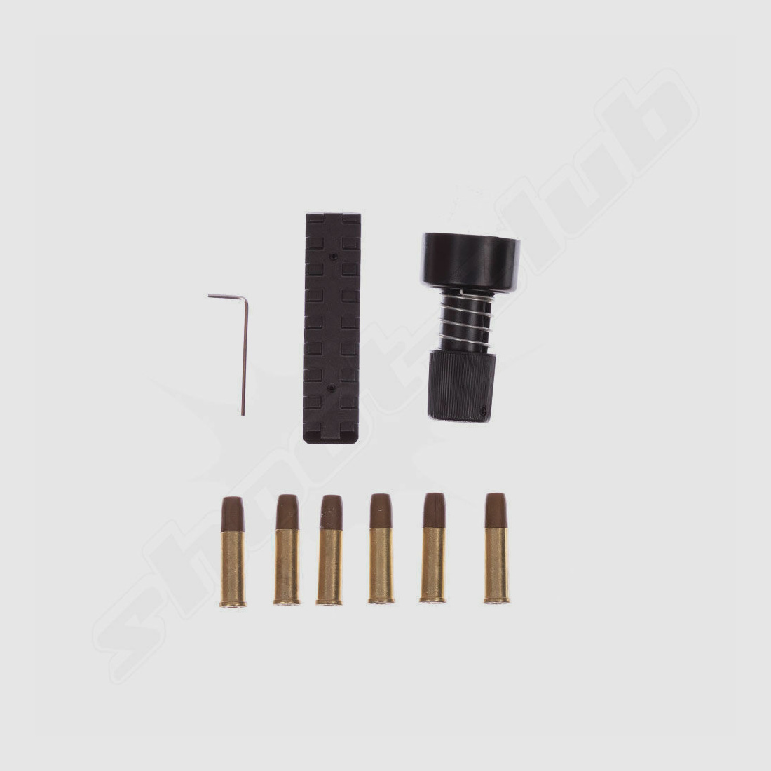Dan Wesson 6 calowy rewolwer CO2 4,5 mm zestaw walizkowy