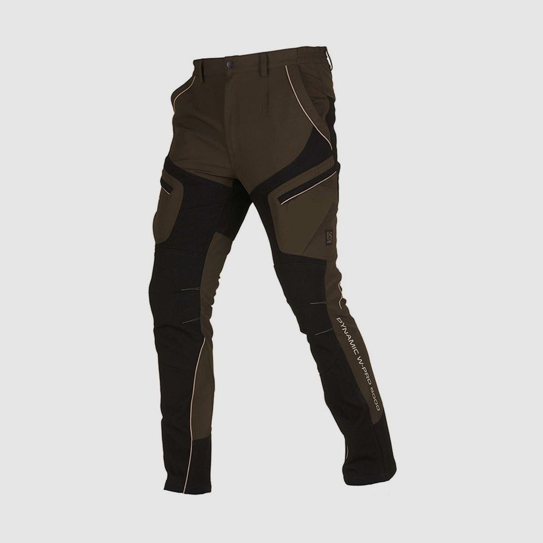 JACHTBROEK ALPI U-TEX GROEN/BEIGE, afbeelding 2 van 7