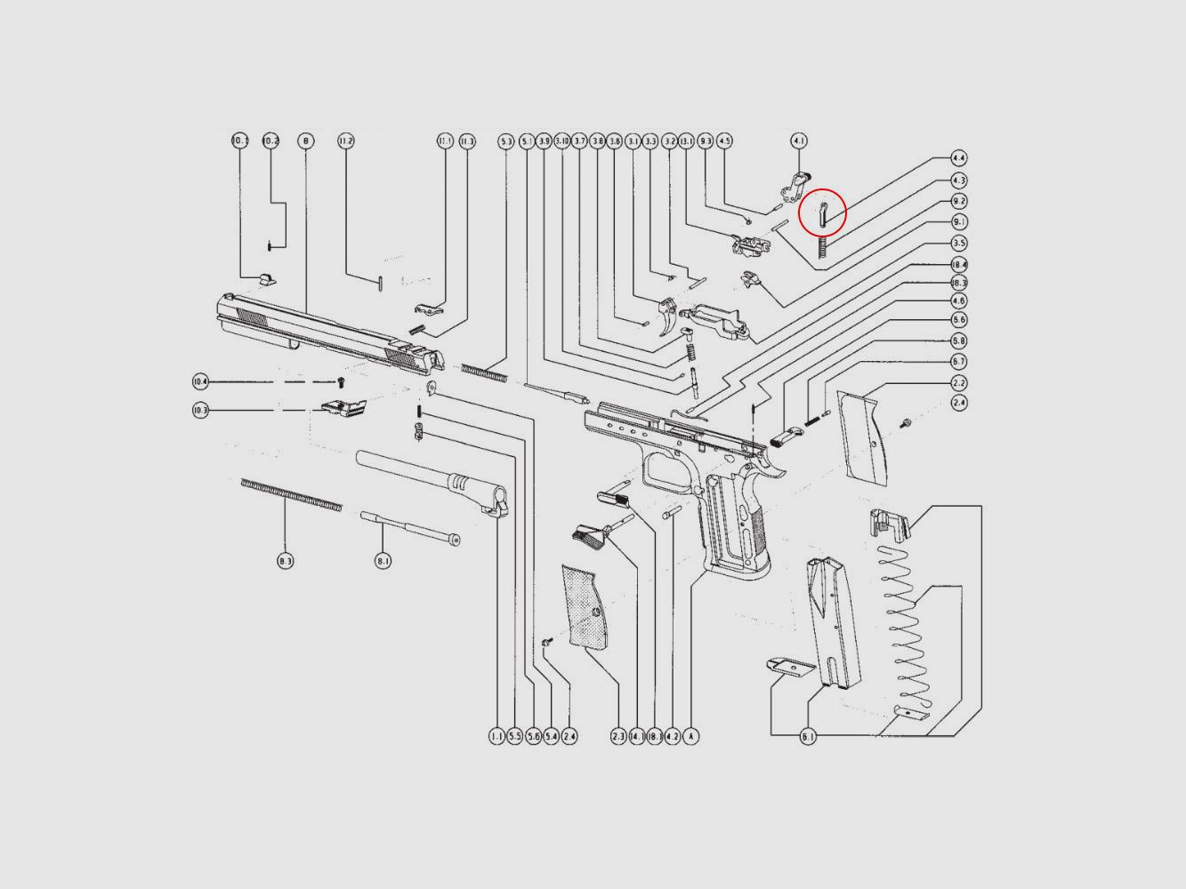 Hammer Pin Tanfoglio, image 3 of 3
