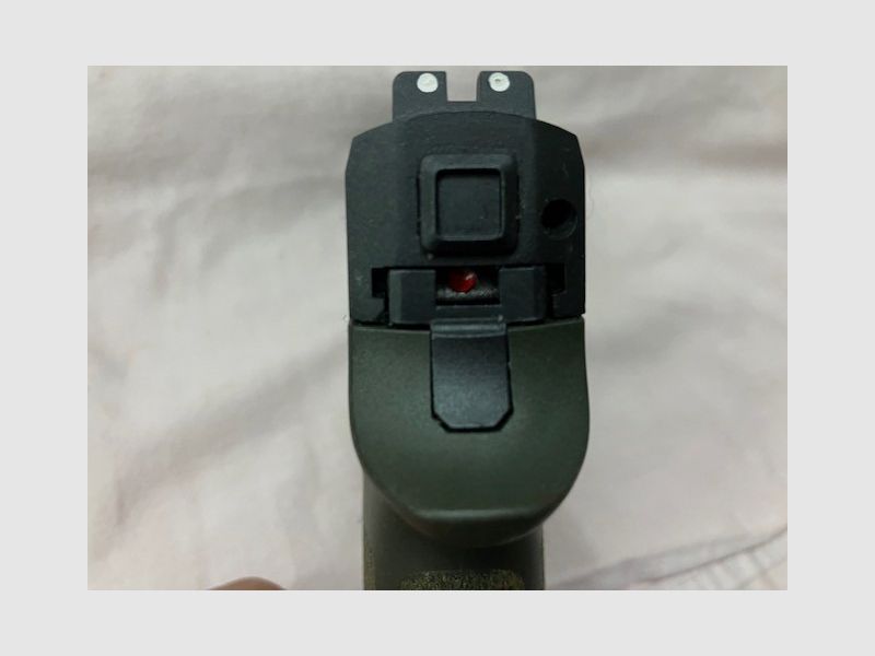 SIG SAUER P320 OD-GREEN, cal. 9mm P.A.K. PTB Nr. 1038