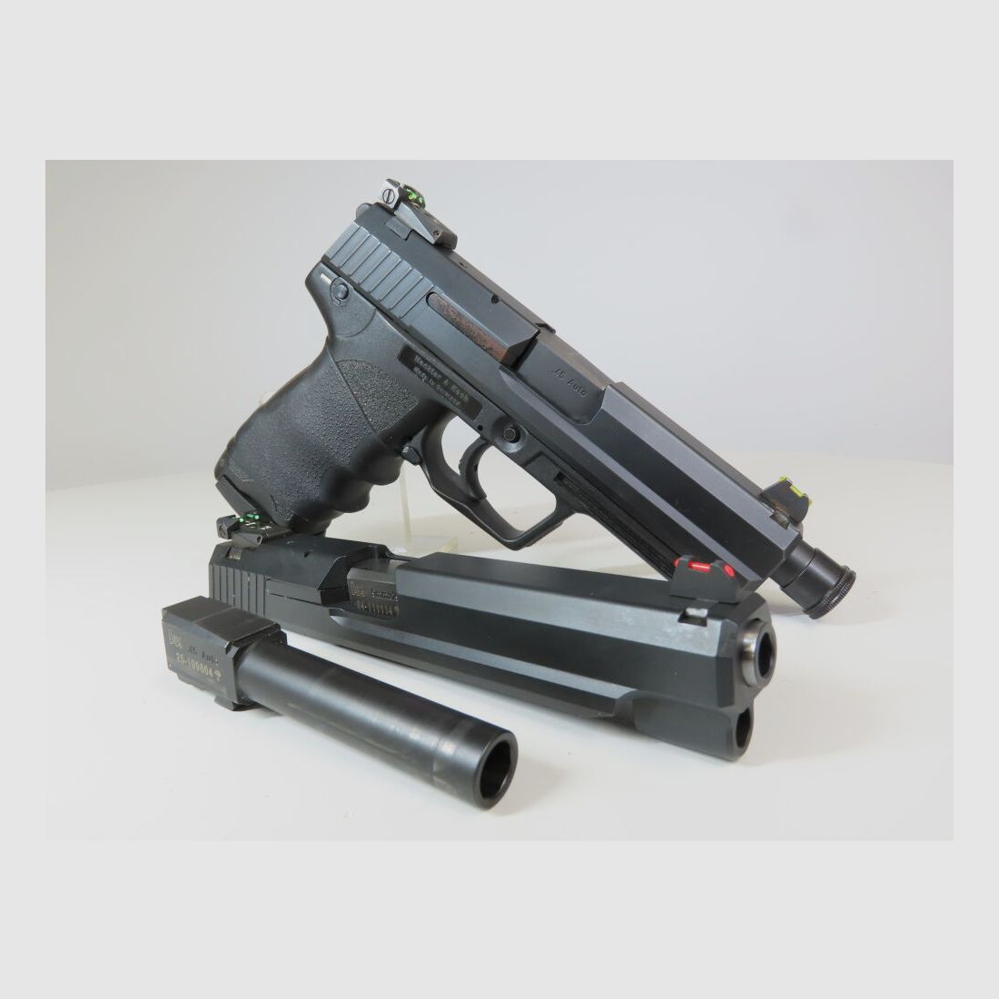 Heckler & Koch USP incl. Wechselsystem + Wechsellauf