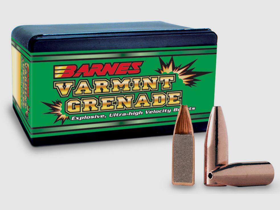 Geschosse BARNES Varmint Grenade – .224″ – 50 grains