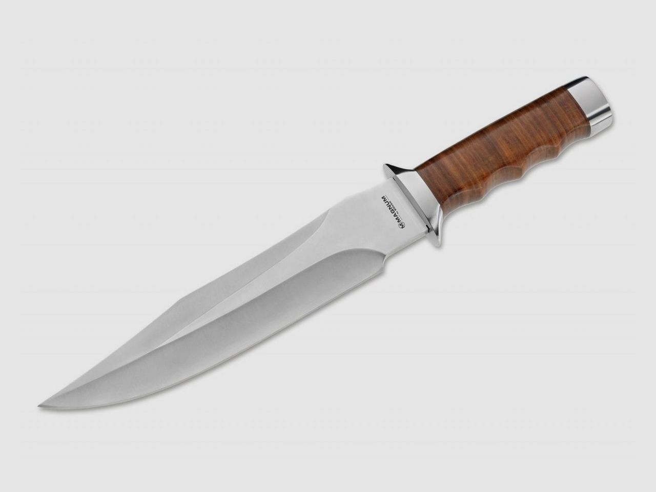 MAGNUM GIANT BOWIE 440 knife with leather sheath