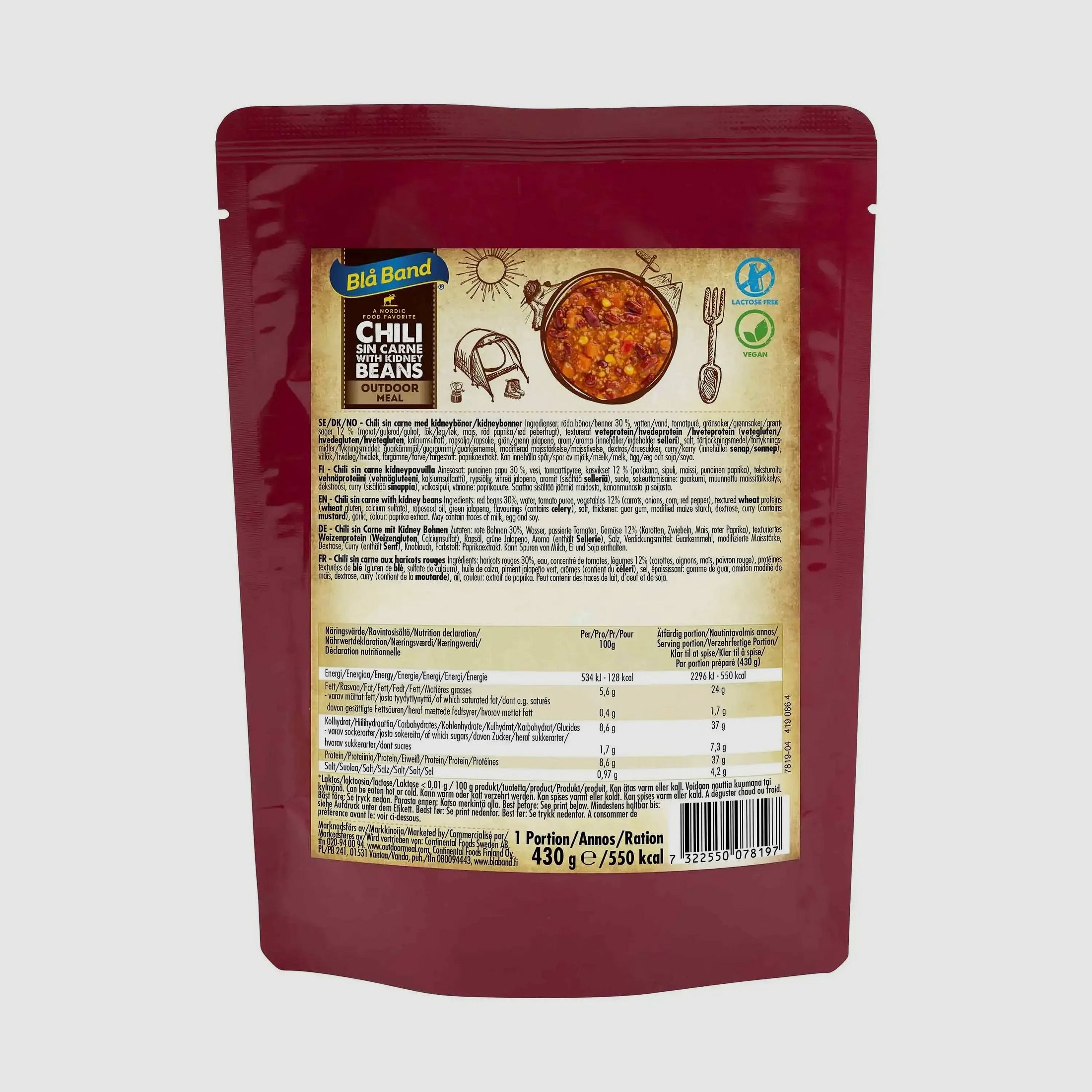 Bla Band Bla Band Chili sin Carne