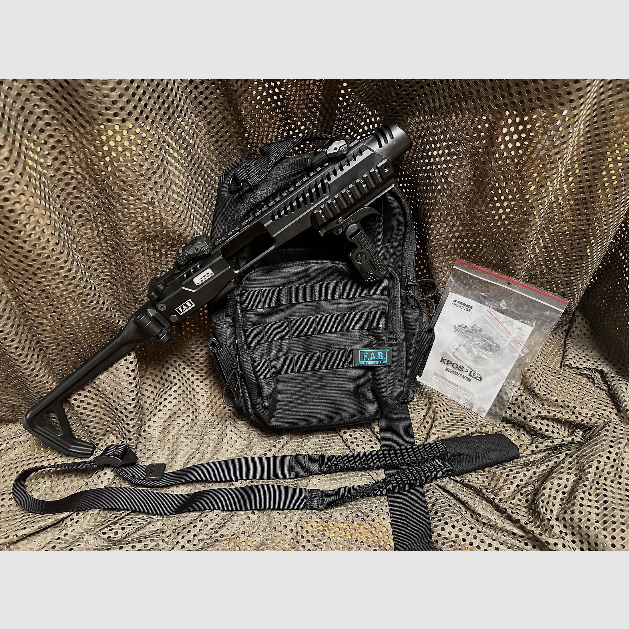 KPOS G2C SIG SAUER P320 FULLSIZE Anschlag Schaft