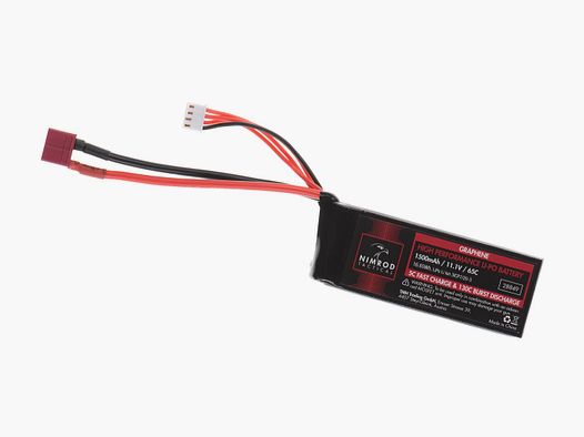 Lipo 11.1V 1500mAh 65C Graphene T-Plug | Nimrod
