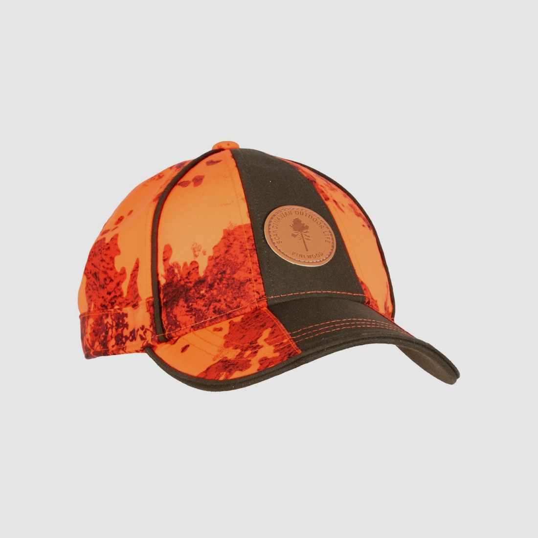 Pinewood Furudal waterproof hunting cap Strata Blaze / Mossgreen, image 1 of 2