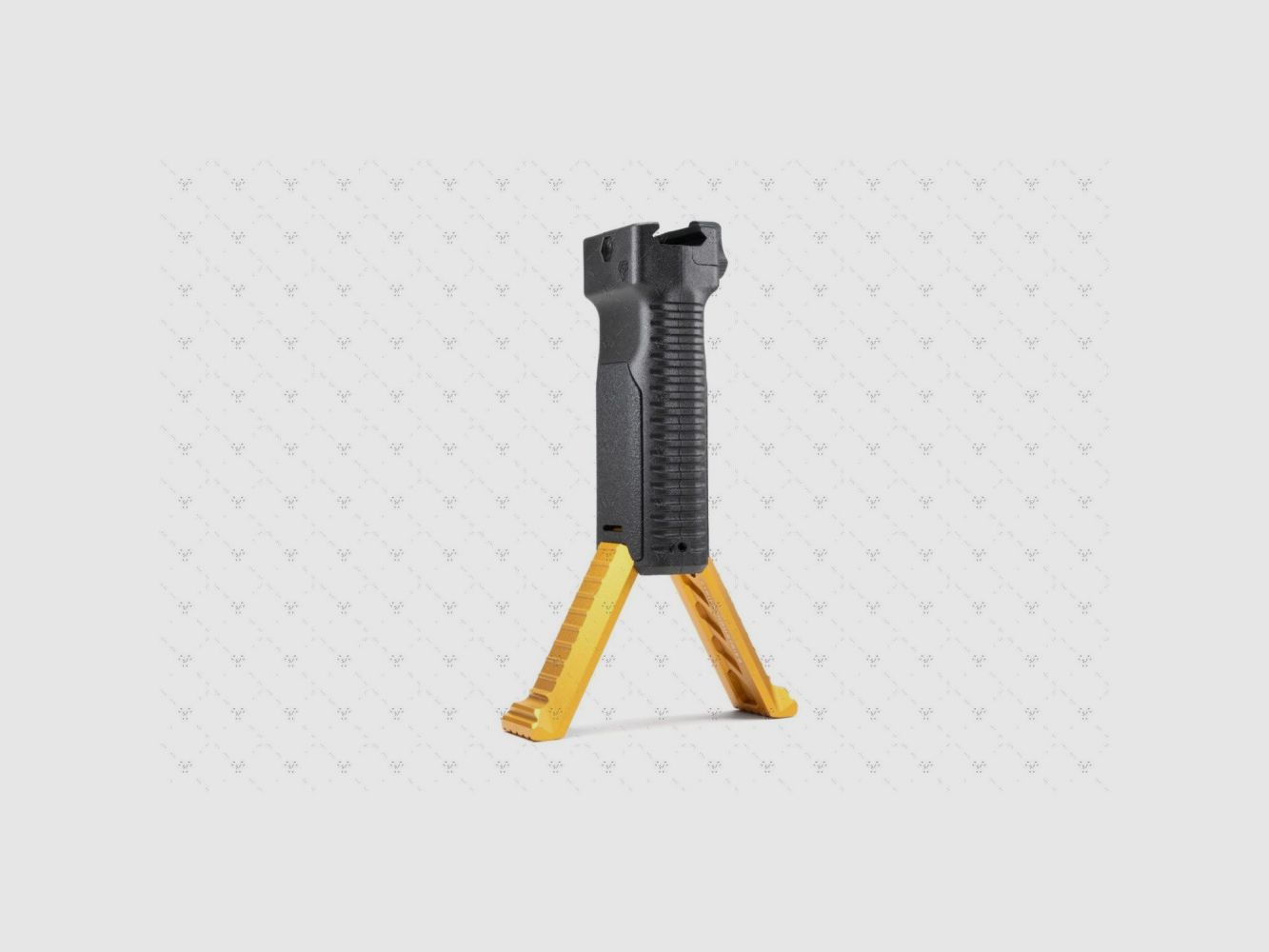 Strike Bipod Grip with Aluminum Legs (Picatinny) in Titan