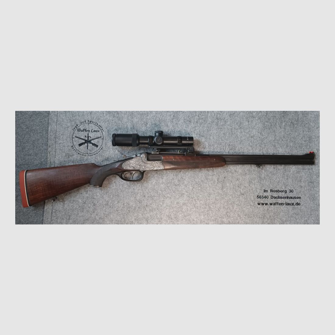 Anton Sodia Ferlach Mod. Sodia Bockdoppelbüchse mit ZF DD Optics 1-6x24