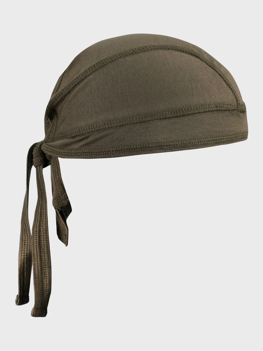 Military bandana headwrap, olive, Dominator, cotton and spandex
