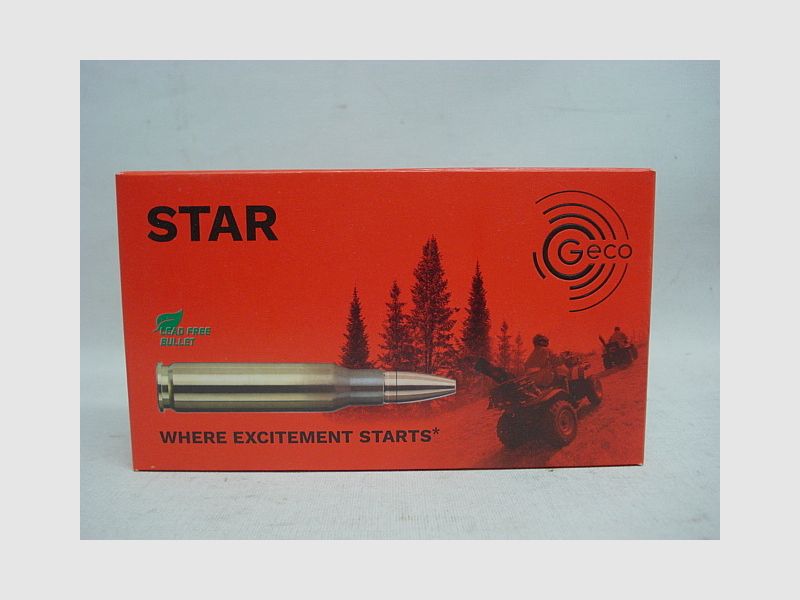 Geco STAR .30-06 10.7g/165gr - (a20)