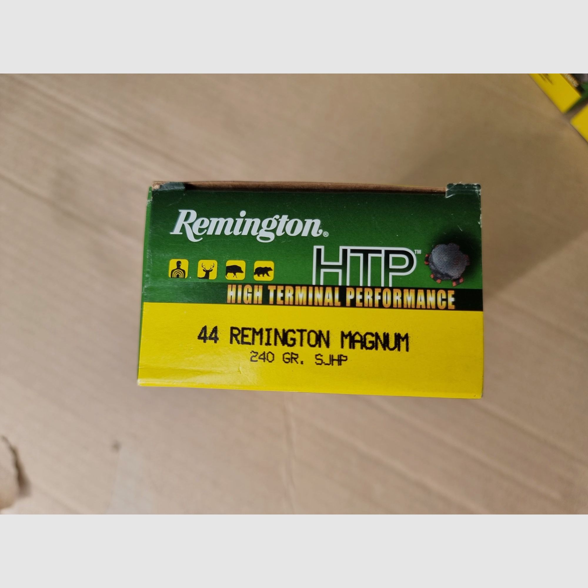 Munition .44 Magnum Remington HTP (High Termal Performance) - 240gr SJHP / TMHS - 836 Schuss