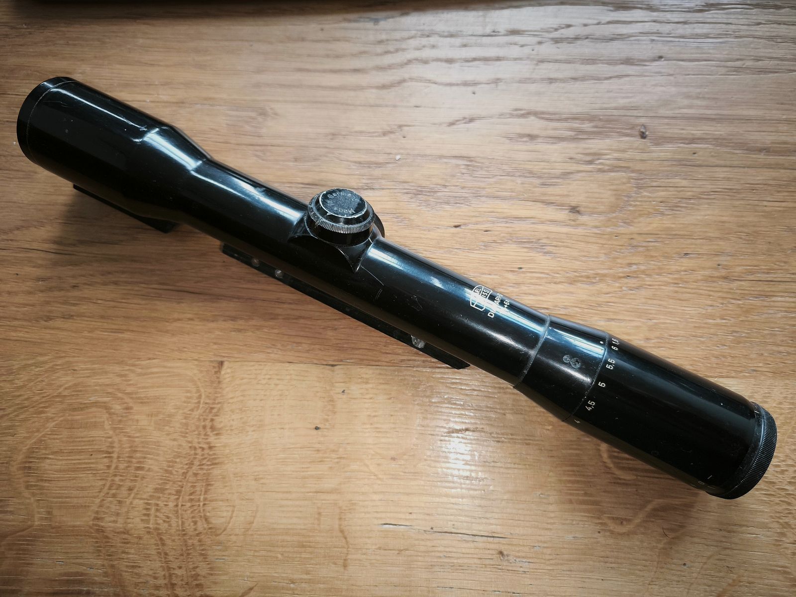 Zeiss Diavari scope 1.5-6x36, reticle 11, scope rail