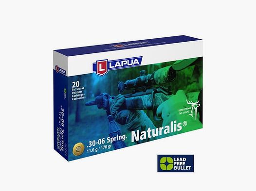 Lapua .30-06 Naturalis L.R 170 gr. - 20 pcs.