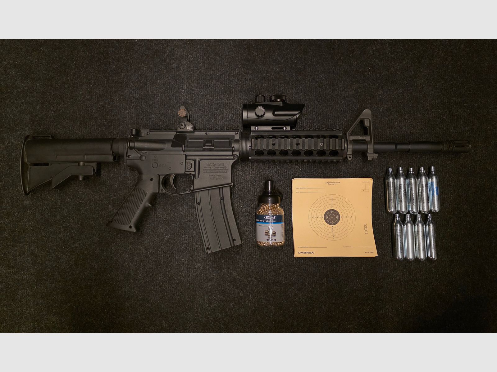 Sig Sauer SIG516 CO2 Luftgewehr inkl. Zubehör