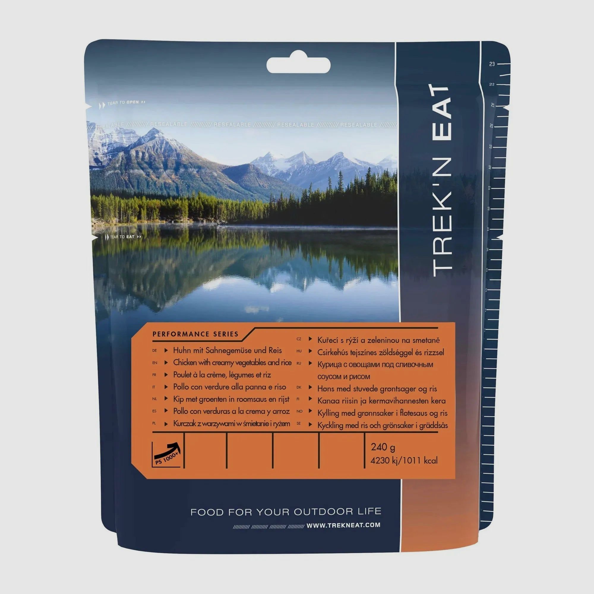 Trek’n Eat Huhn mit Sahnegemüse und Reis