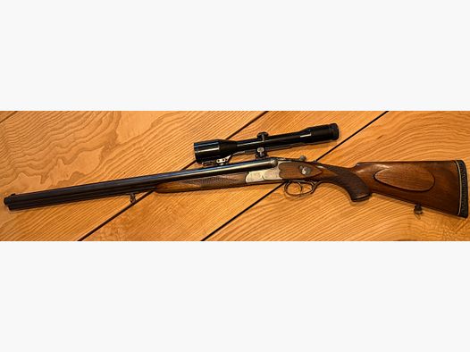 Sauer Drilling 8x57IRS / 16/70 / .22 Hornet Einstecklauf