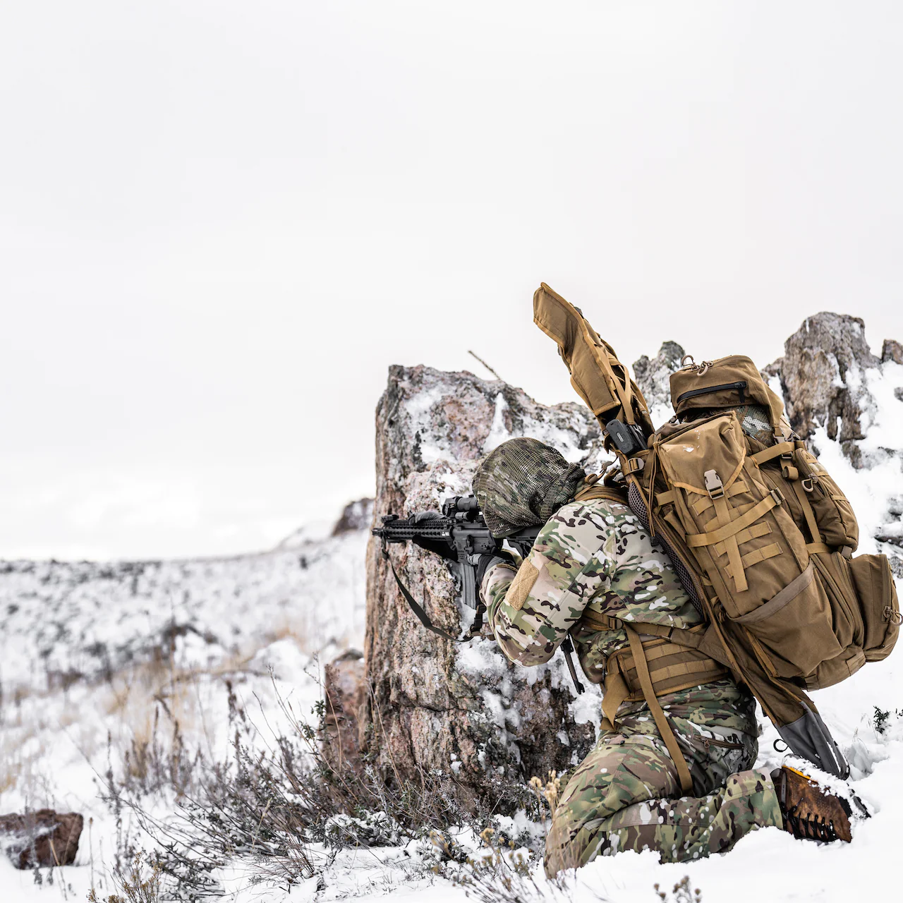 EBERLESTOCK G4 OPERATOR PACK CON INTEX II - VERDE MILITARE, immagine 3 di 3