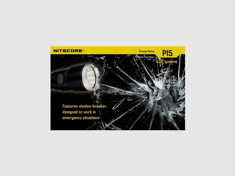 Latarka Nitecore P15 Precise 430 Lumenów, zdjęcie 15 z 21
