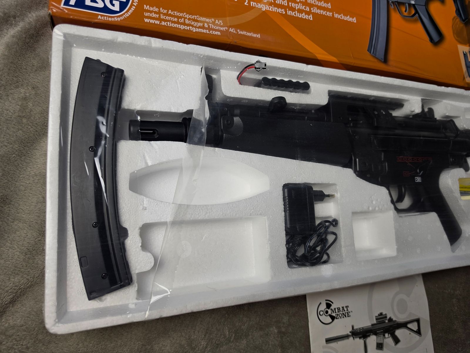 ASG B&T BT5 A5 Airsoft AEG Softair (Cal. 6mm BB) en set completo con accesorios OVP, imagen 9 de 10