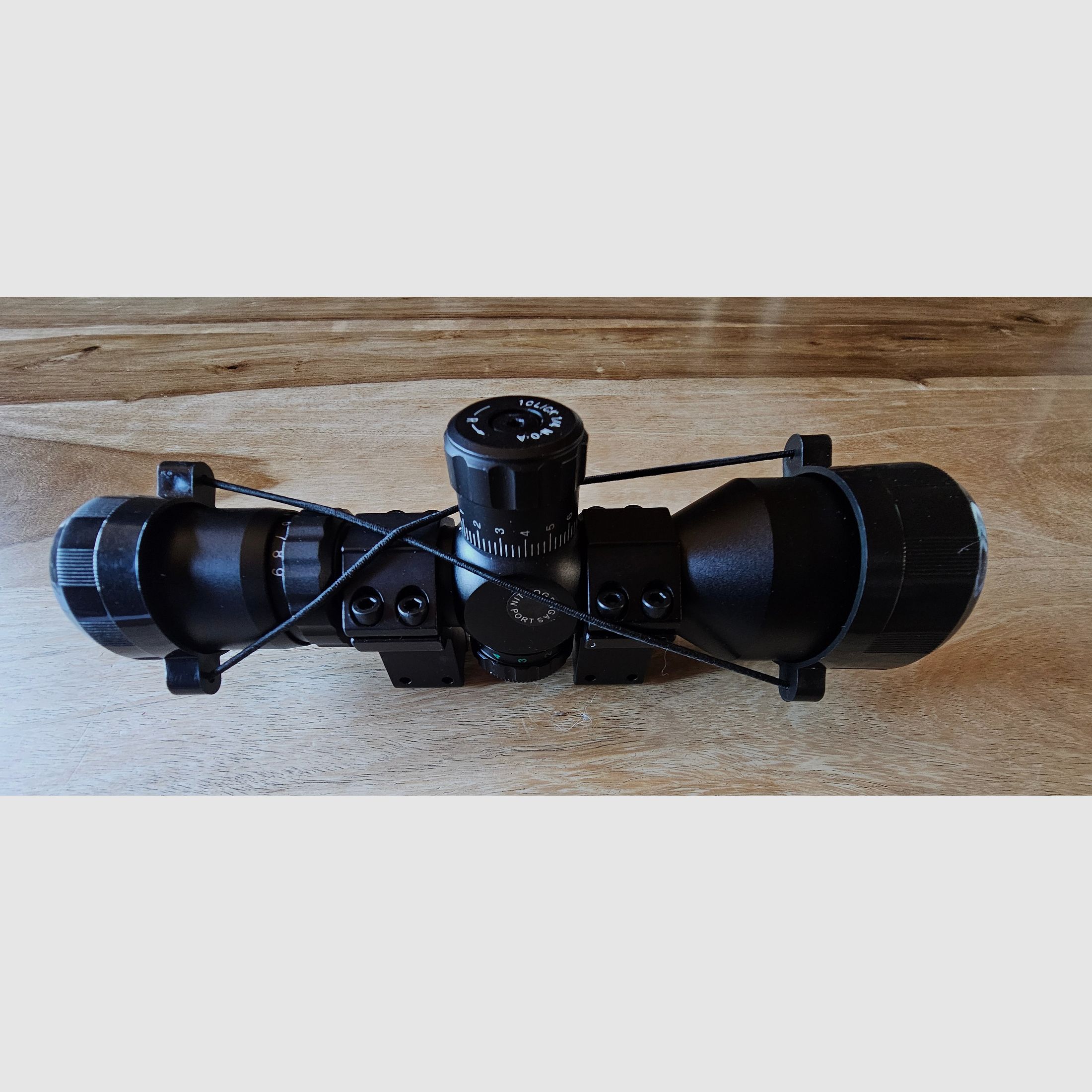 Zielfernrohr 4komma5 3-9×42E beleuchtetes Mildot 11 mm 