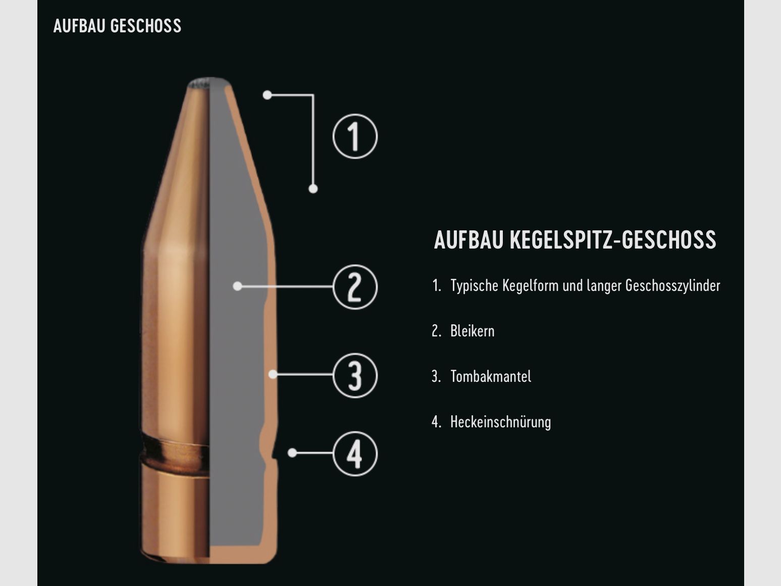 RWS 2117215 6,5x68 Kegelspitz 8,2g/127grs.
